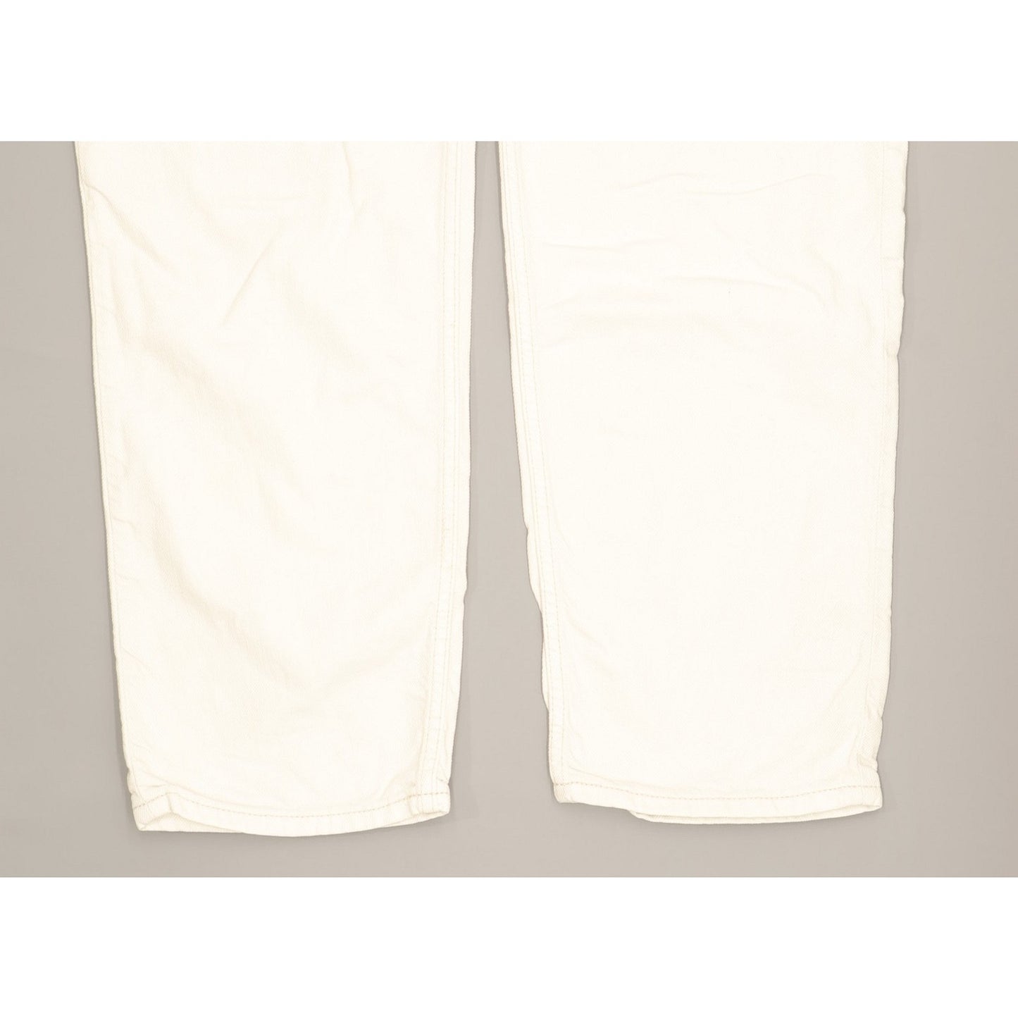 Lee Men White Straight Regular Jeans W34 L28