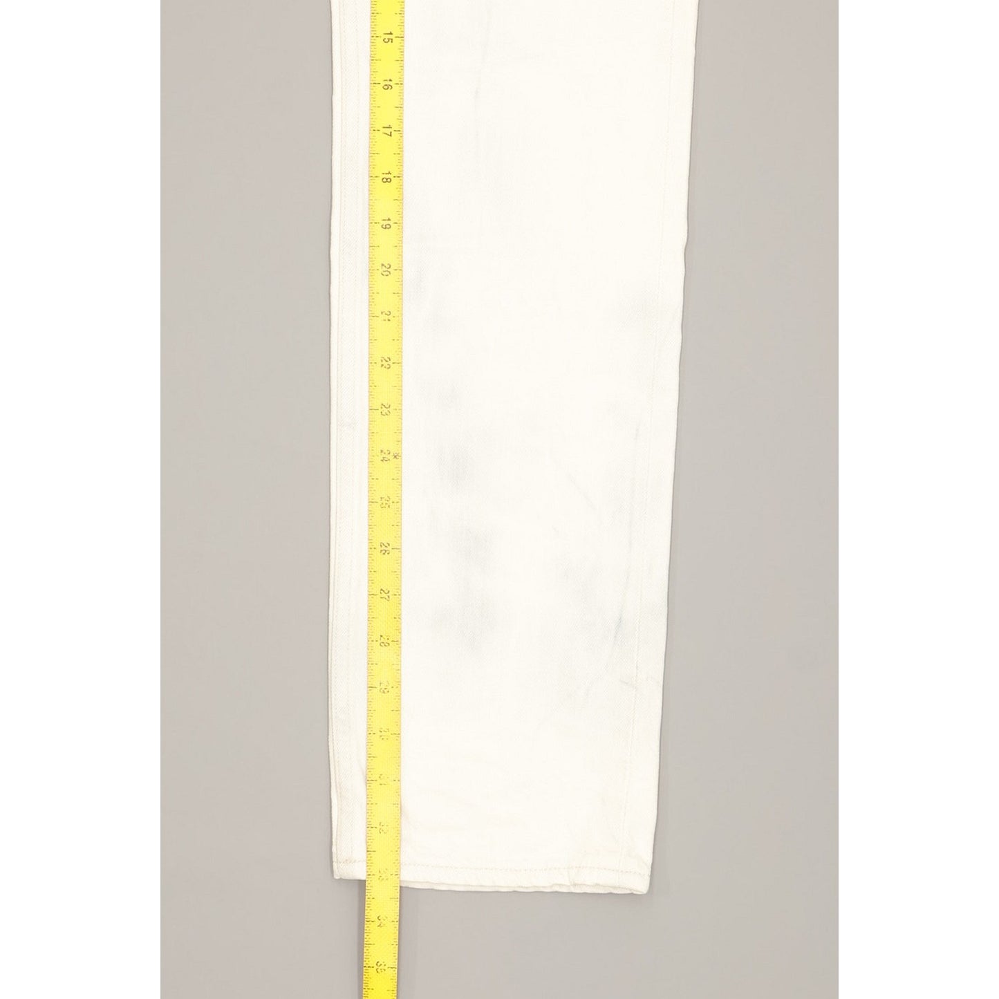 Levi's 519 Men White Straight Slim Jeans W31 L33