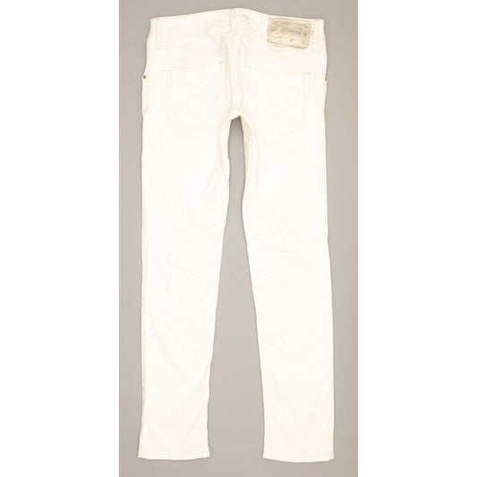 Diesel Nevy Women White Skinny Slim Stretch Jeans W27 L29