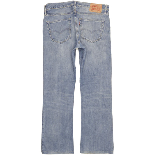 Levi's 527 Men Blue Bootcut Slim Stretch Jeans W34 L31