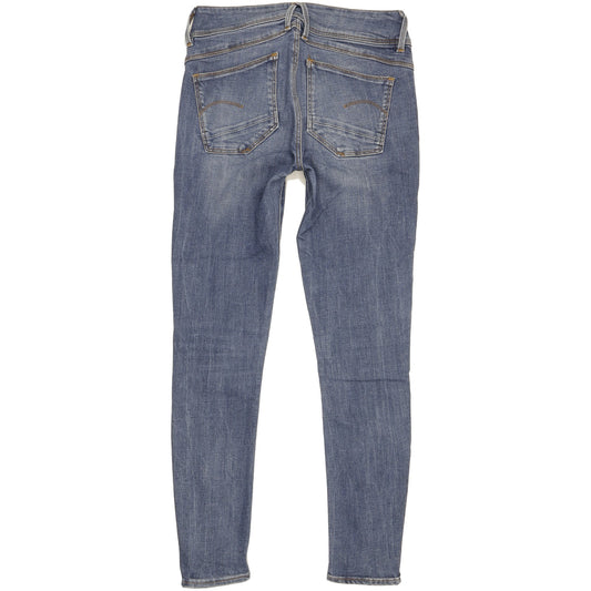 G-Star Lynn Women Blue Skinny Slim Stretch Jeans W27 L28