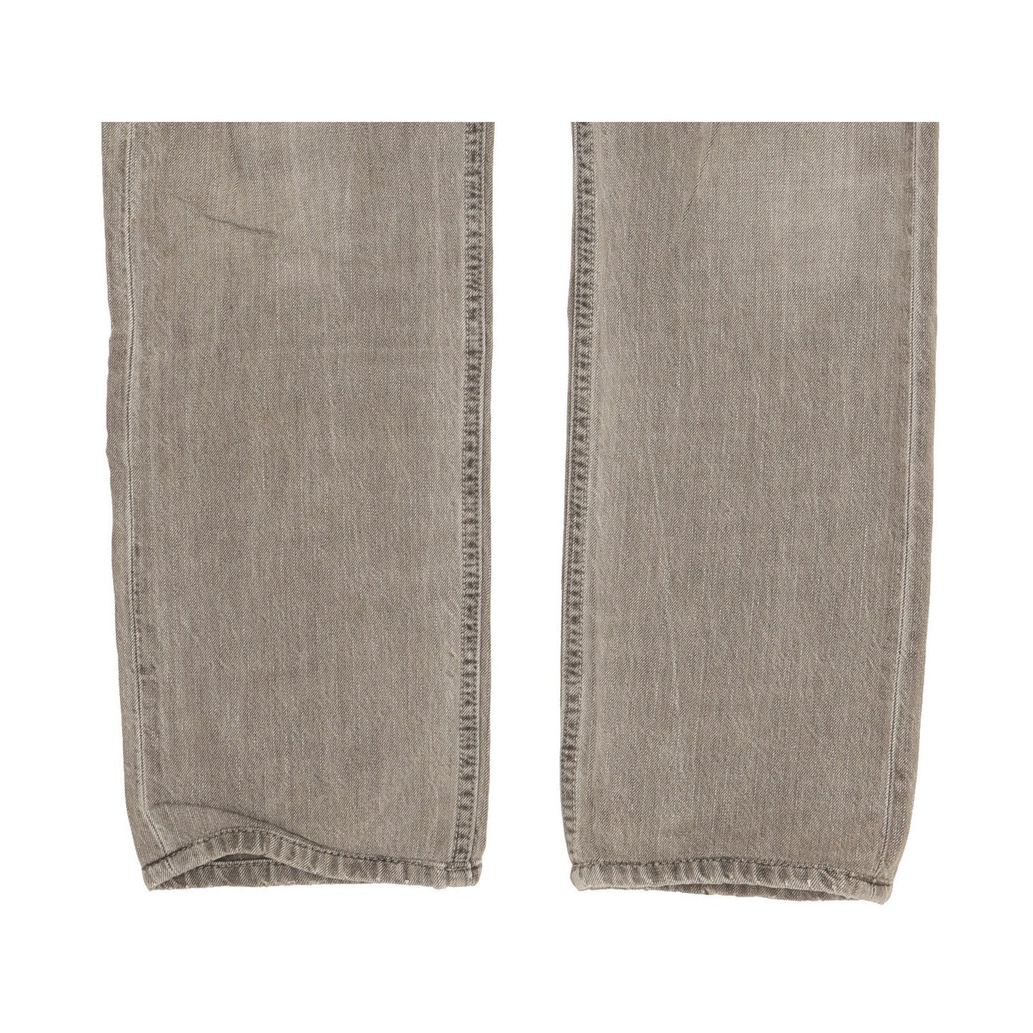 Levi's 504 Men Grey Straight Regular Jeans W34 L30