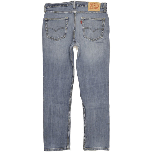 Levi's 511 Men Blue Straight Slim Stretch Jeans W34 L30