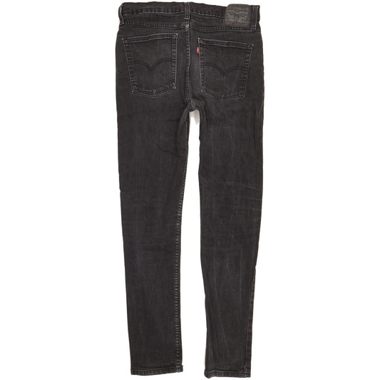Levi's 510 Black Skinny Slim Stretch Jeans High Waisted W34 L31