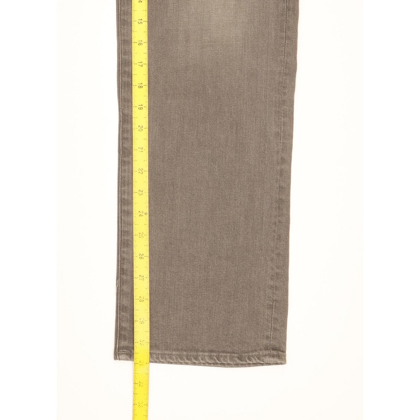 G-Star 3301 Men Grey Straight Loose Stretch Jeans W26 L31