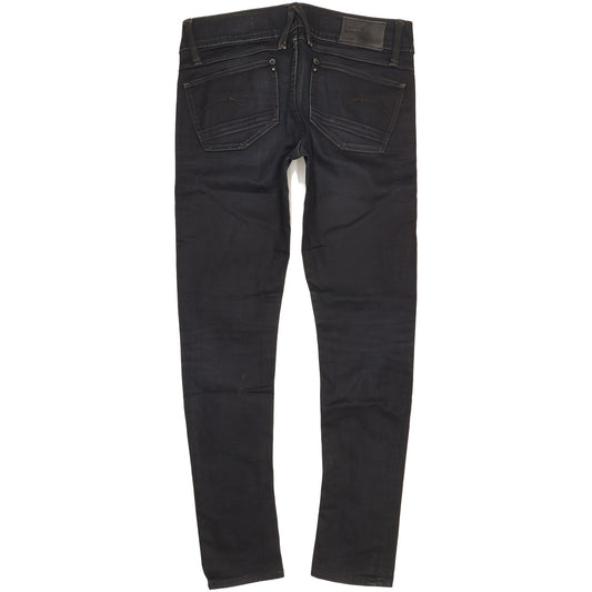 G-Star Lynn Women Black Skinny Slim Stretch Jeans W32 L30