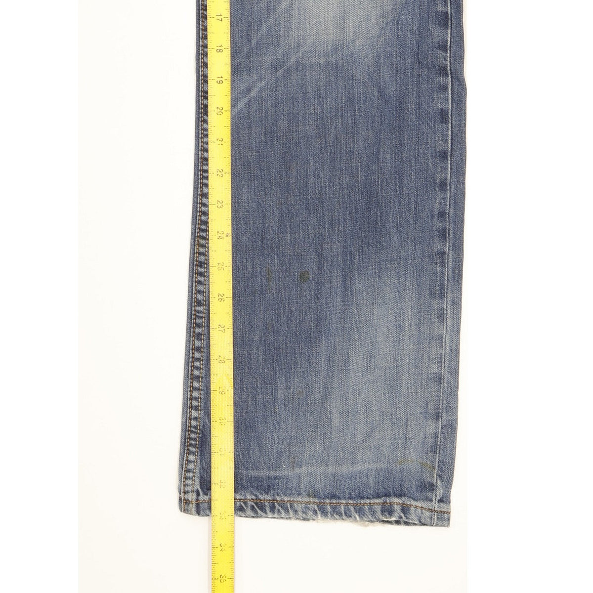 Levi's 506 Men Blue Straight Regular Jeans W34 L33