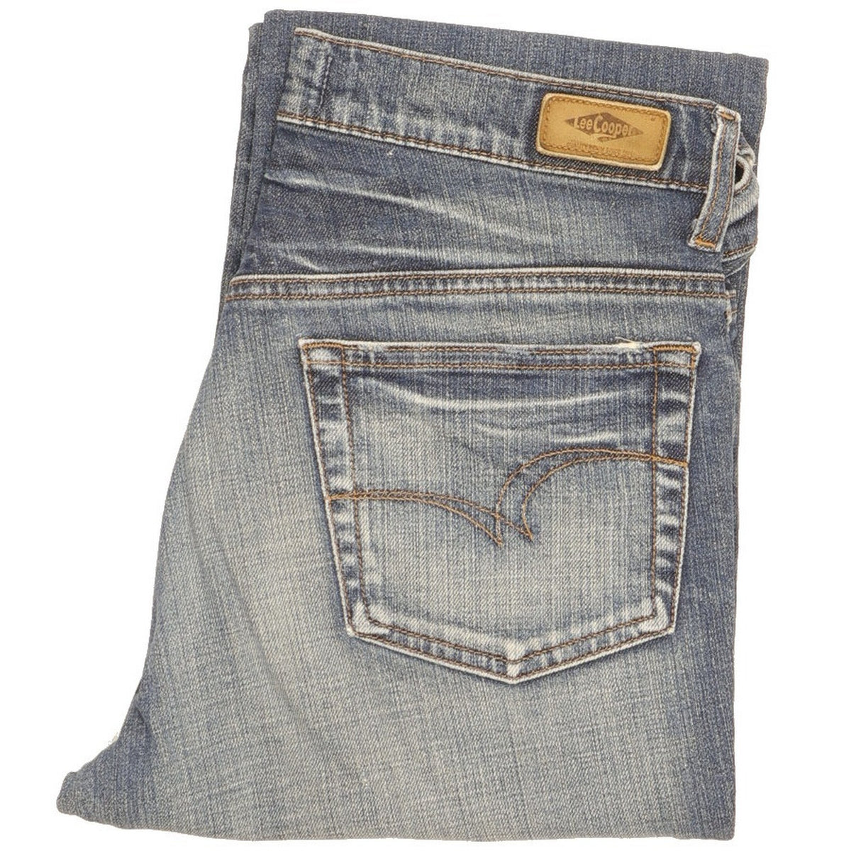 Lee Cooper Men Blue Bootcut Regular Jeans W28 L28