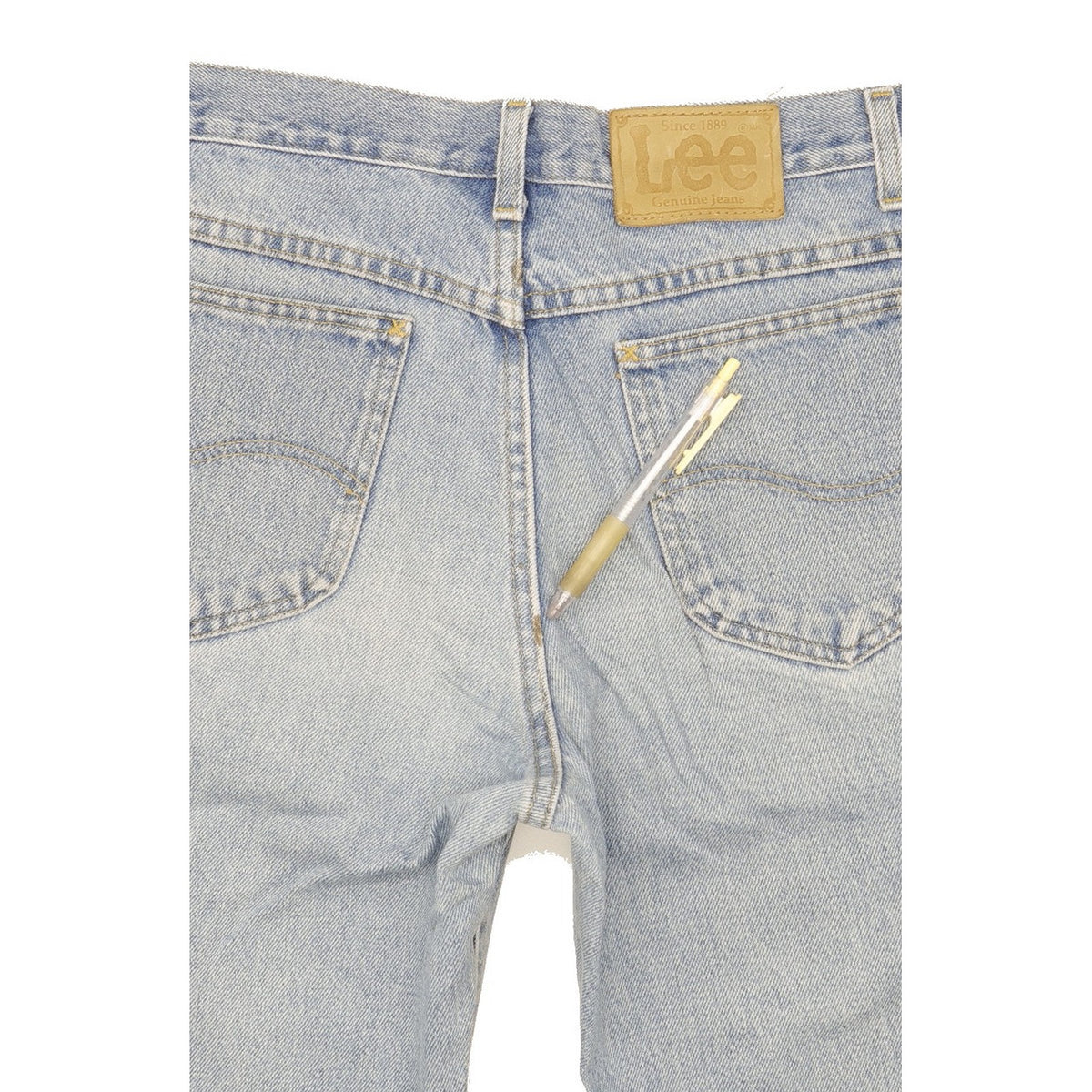 Lee Men Blue Straight Regular Jeans W30 L31