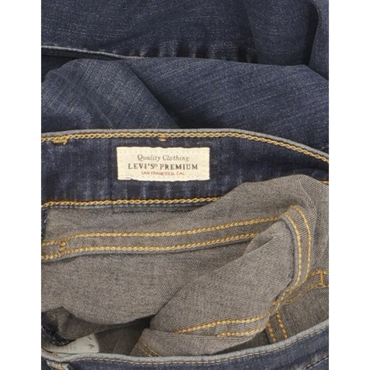 Levi's 310 Shaping Women Blue Straight Slim Stretch Jeans W31 L32