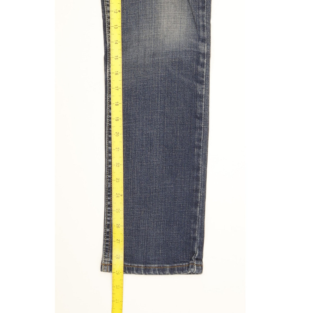 Levi's 628 Women Blue Straight Slim Stretch Jeans W30 L29