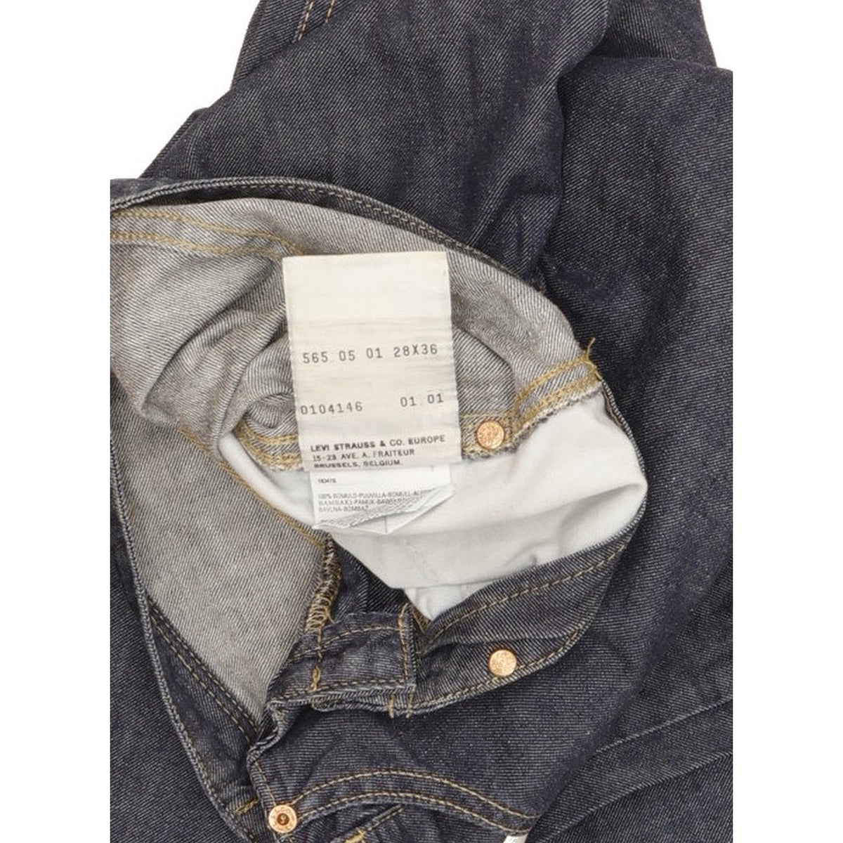 Levi's 565 Women Blue Bootcut Slim Jeans W28 L36