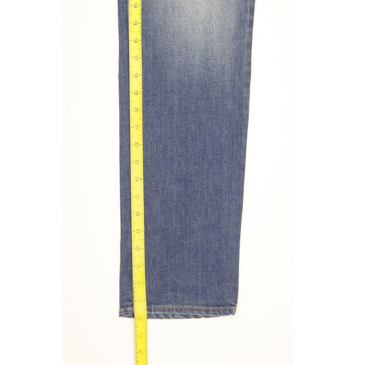 Lee Bruce Men Blue Skinny Slim Stretch Jeans W34 L32