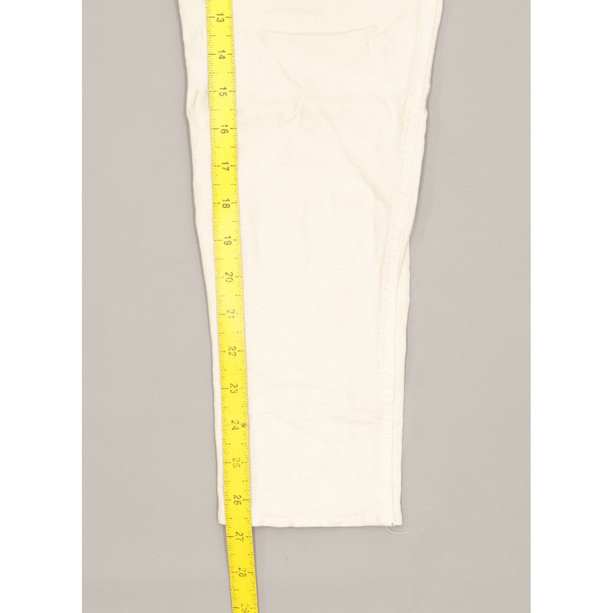 Levi's Line 8 Women White Skinny Slim Stretch Jeans W28 L27