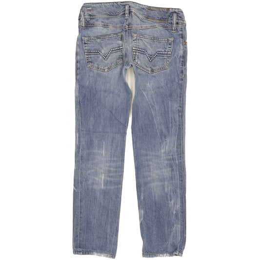Diesel Matic Men Blue Straight Slim Stretch Jeans W27 L28