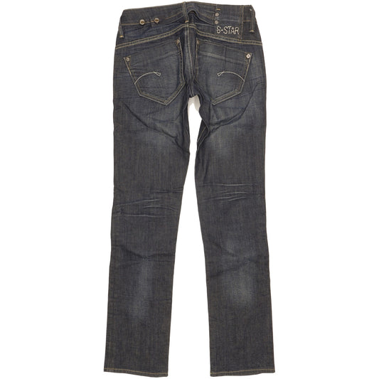 G-Star Midge Women Blue Straight Slim Stretch Jeans W27 L32
