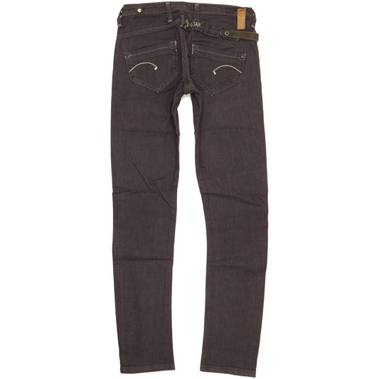 G-Star 3301 Women Navy Skinny Slim Jeans W26 L30