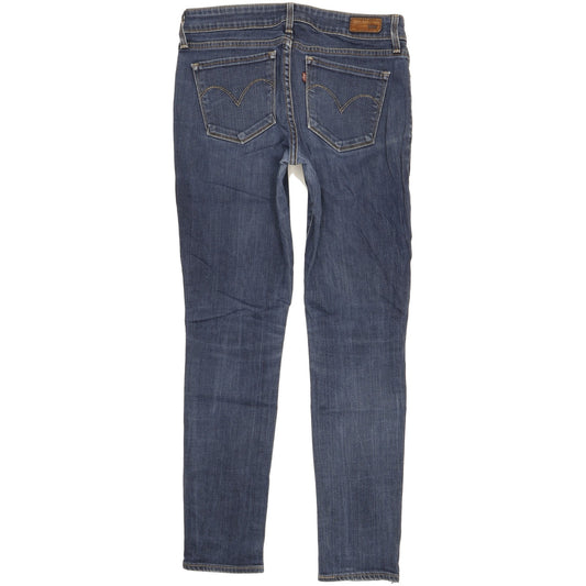 Levi's Demi Curve Women Blue Skinny Slim Stretch Jeans W28 L27