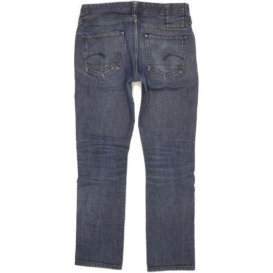 G-Star Core Sec Men Blue Straight Slim Jeans W31 L29