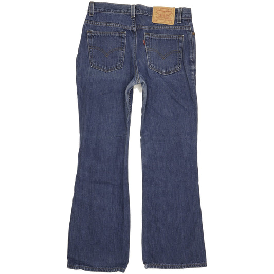 Levi's 515 Made in USA Women Blue Bootcut Slim Jeans W30 L28