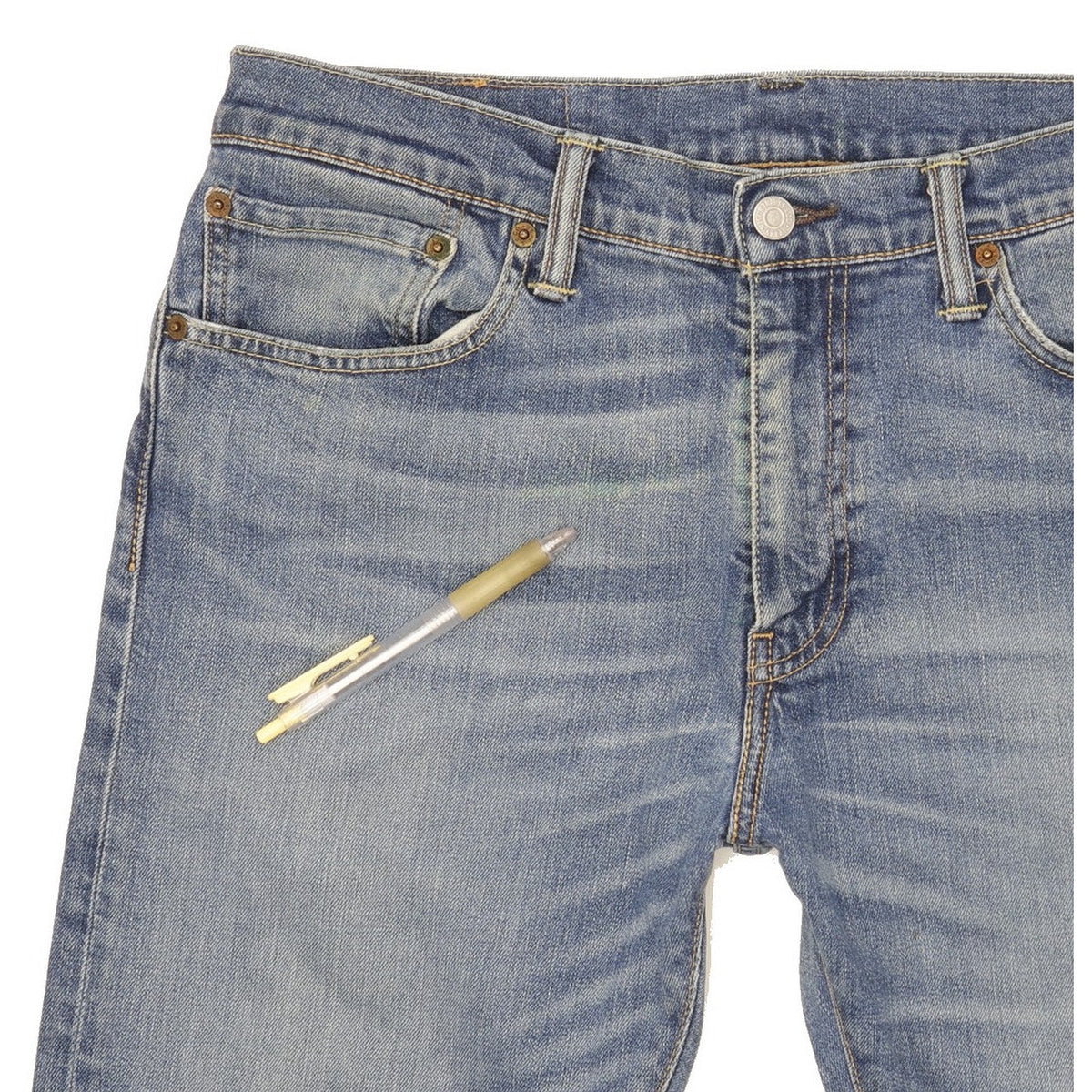 Levi's 508 Men Blue Straight Regular Stretch Jeans W32 L30