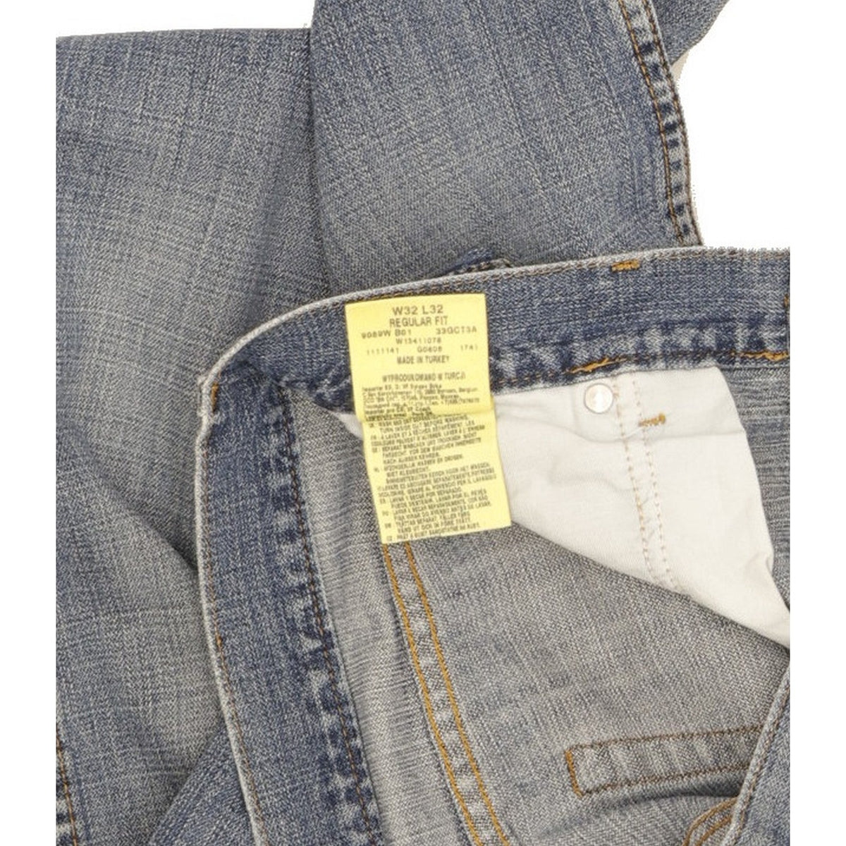 Wrangler Men Blue Straight Regular Jeans W32 L32