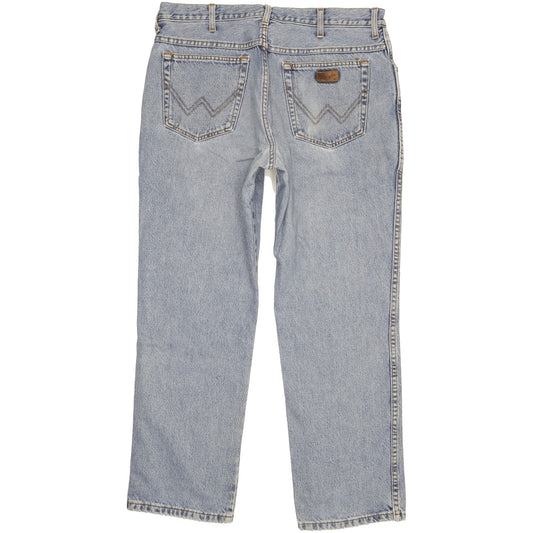 Wrangler Texas Men Blue Straight Regular Jeans W36 L29