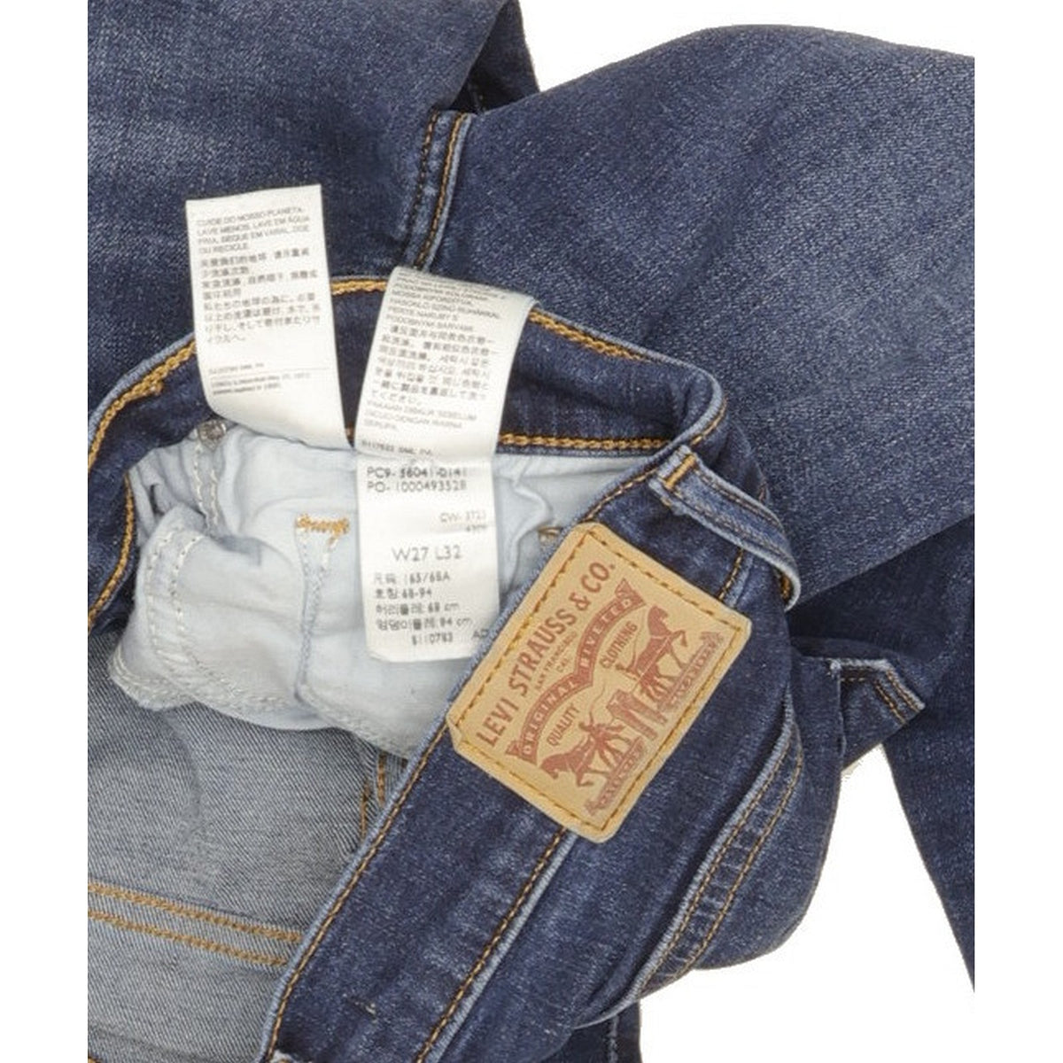 Levi's 310 Shaping Women Blue Skinny Slim Stretch Jeans W27 L32