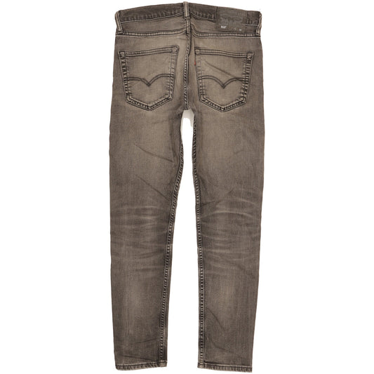Levi's 512 Men Grey Tapered Slim Stretch Jeans W31 L29