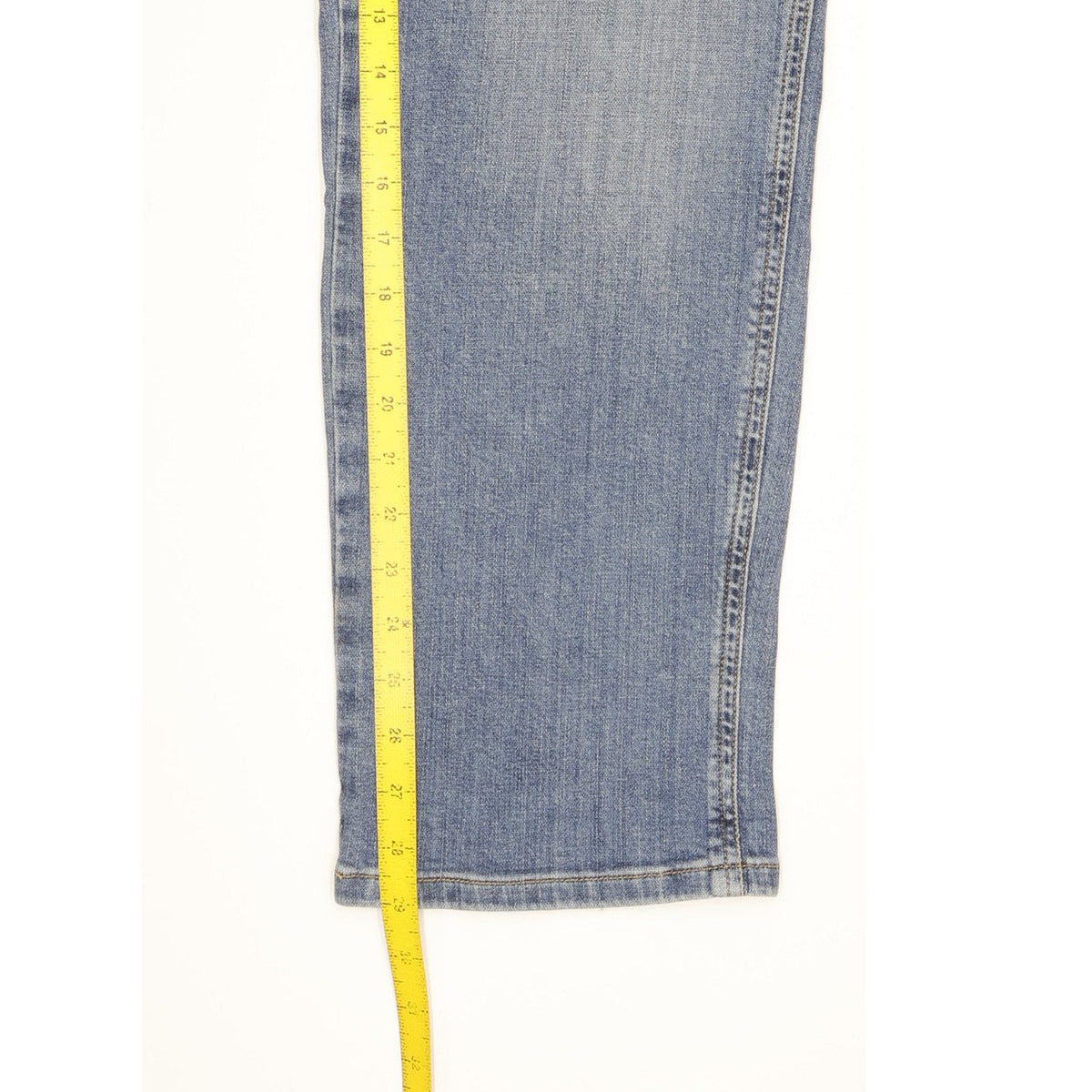 Wrangler Texas Men Blue Straight Regular Stretch Jeans W38 L29