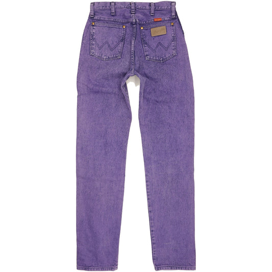 Wrangler Men Purple Straight Regular Jeans W28 L34