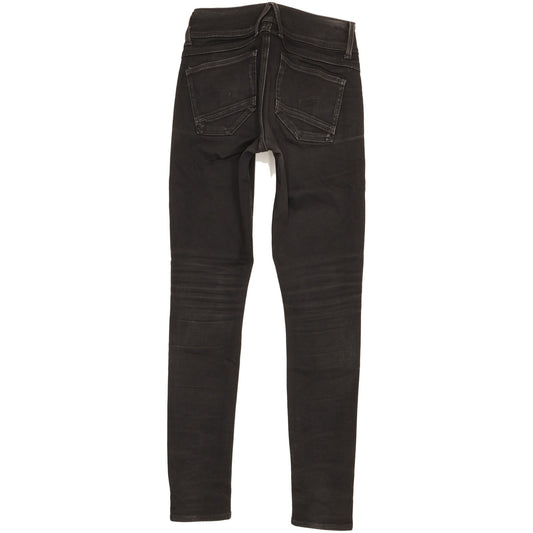 G-Star Lynn Women Black Skinny Slim Jeans W25 L29
