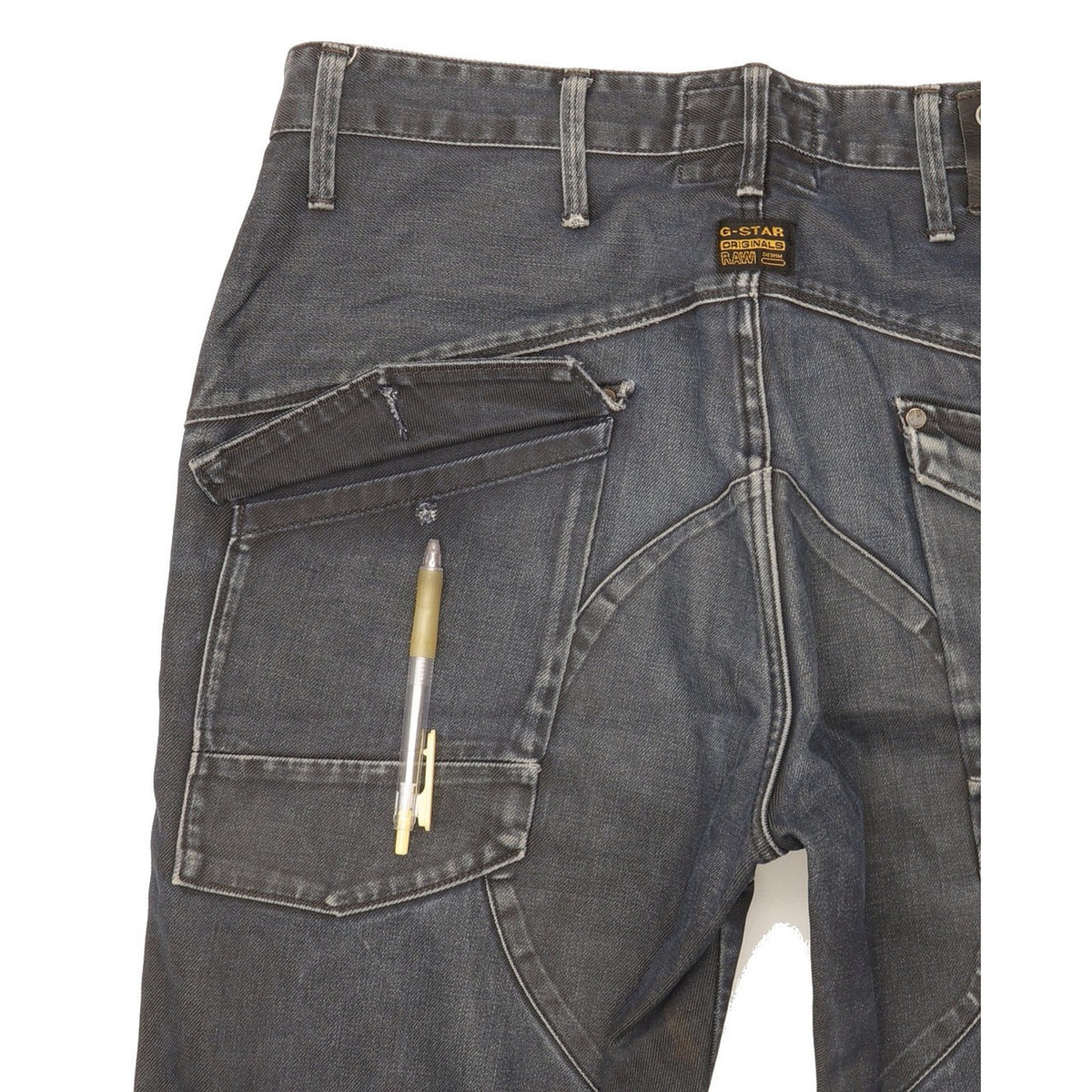 G-Star Scuba 5620 Men Blue Straight Loose Jeans W36 L32