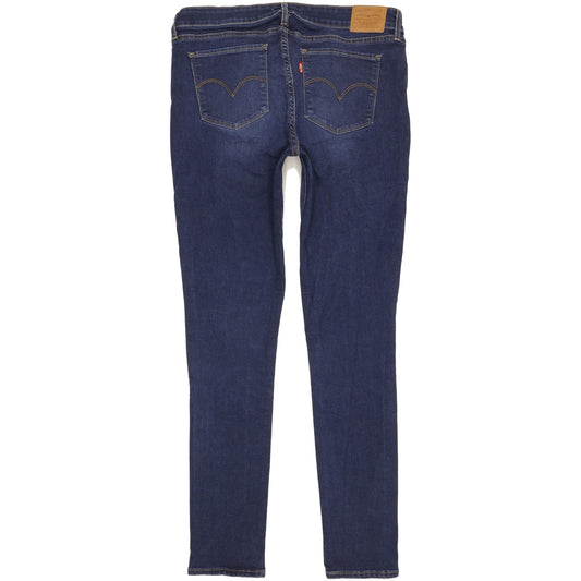 Levi's 711 Women Blue Skinny Slim Stretch Jeans W32 L32