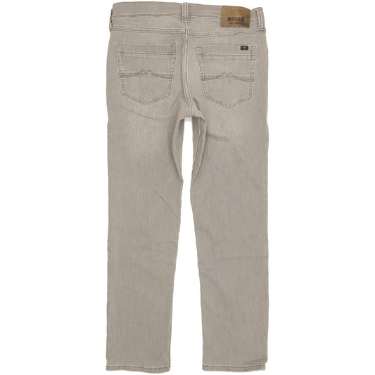 Mustang Washington Men Grey Straight Slim Jeans W34 L30