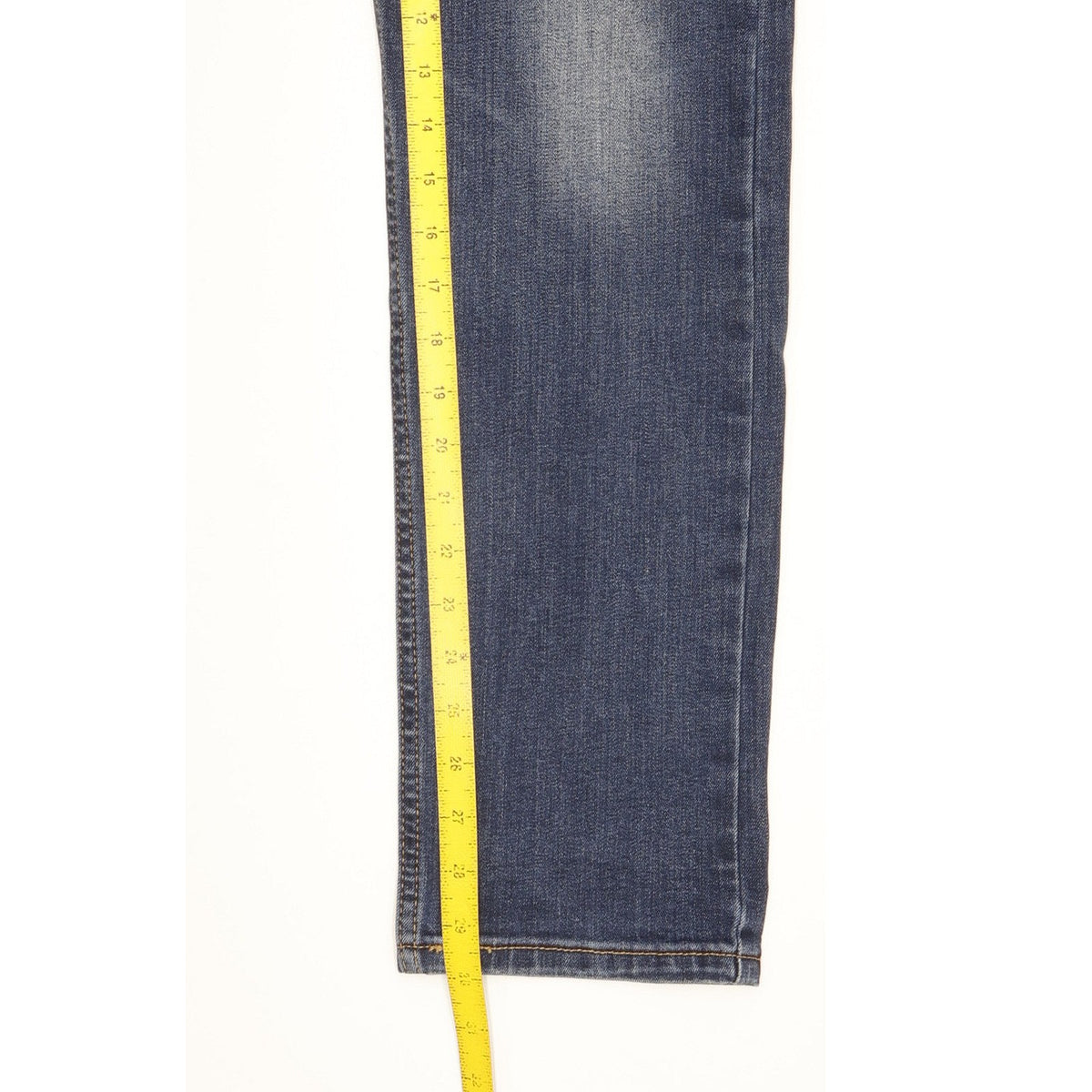 Levi's 502 Men Blue Tapered Regular Stretch Jeans W30 L30