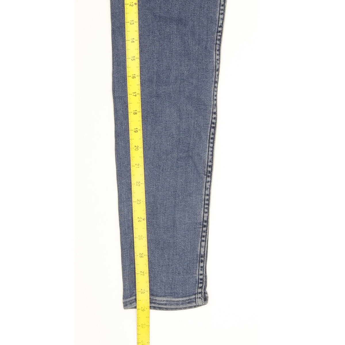 Levi's Line 8 Women Blue Skinny Slim Stretch Jeans W27 L29