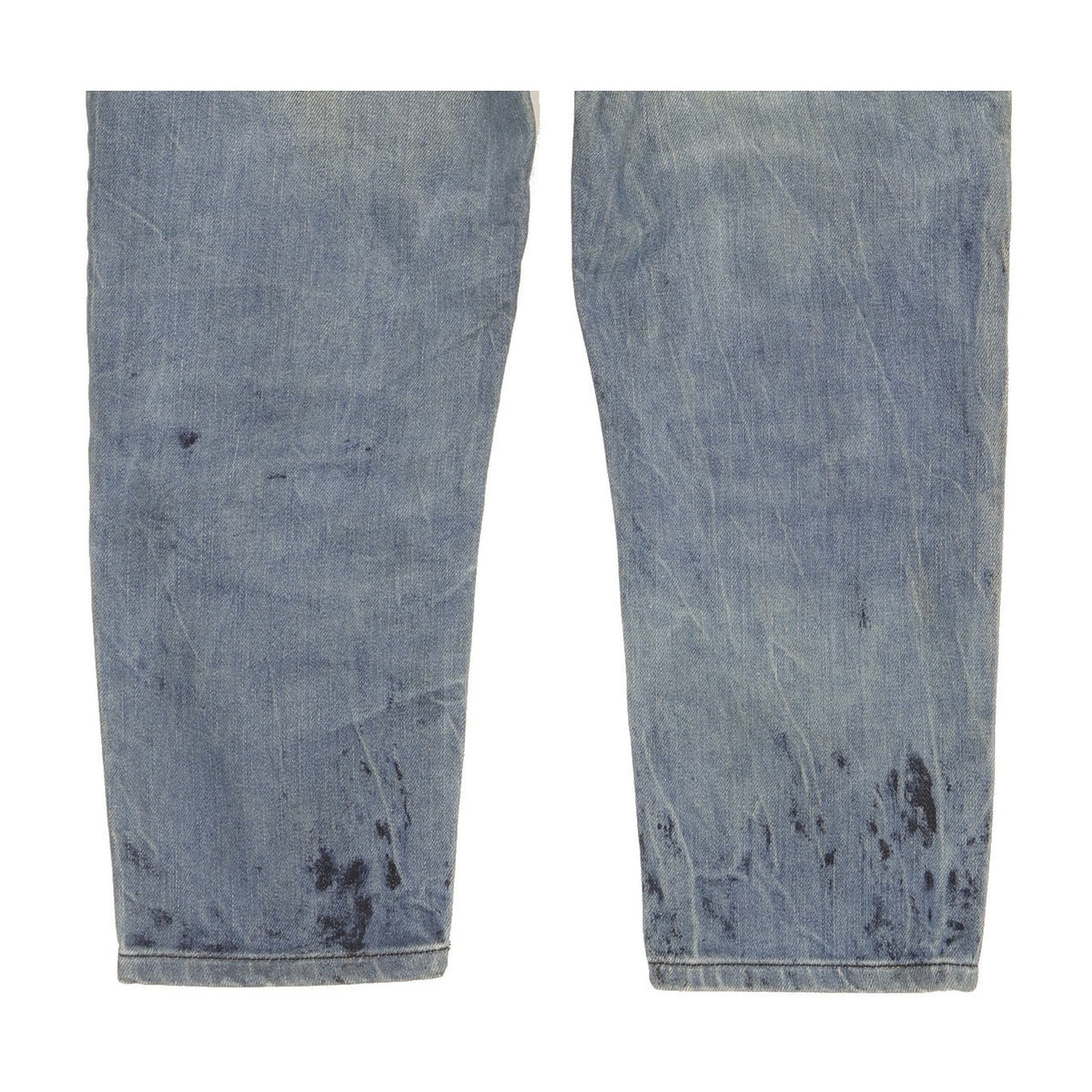Diesel Roquest Women Blue Straight Regular Cropped Stretch Jeans W29 L30