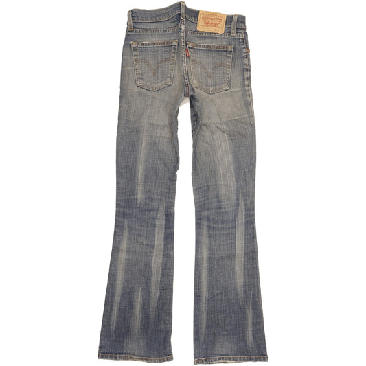 Levi's 529 Women Blue Bootcut Slim Stretch Jeans W28 L33
