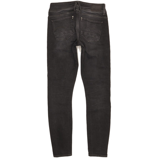 G-Star Lynn Women Black Skinny Slim Stretch Jeans W28 L30