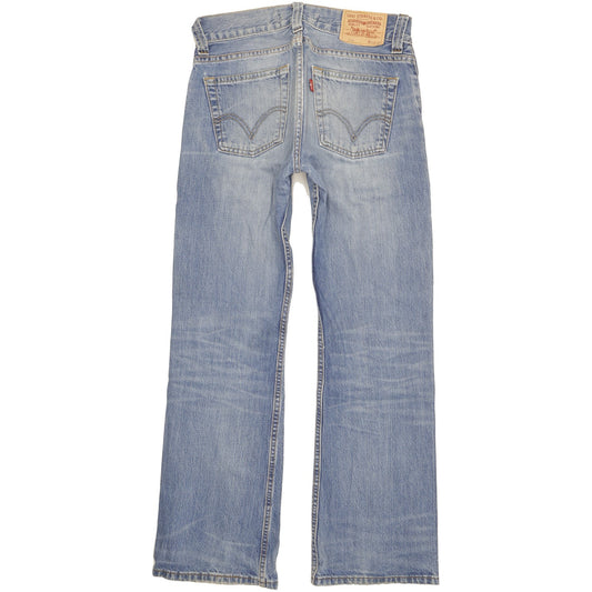 Levi's 512 Men Blue Bootcut Slim Jeans W30 L32