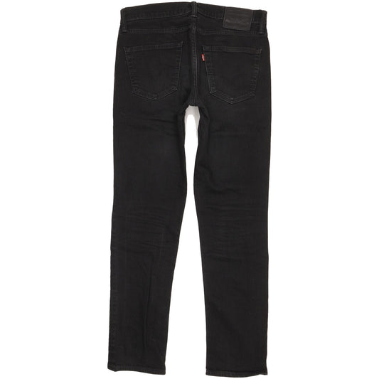 Levi's 511 Men Black Straight Slim Stretch Jeans W32 L32