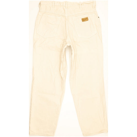 Wrangler Men Beige Tapered Regular Stretch Jeans W32 L28