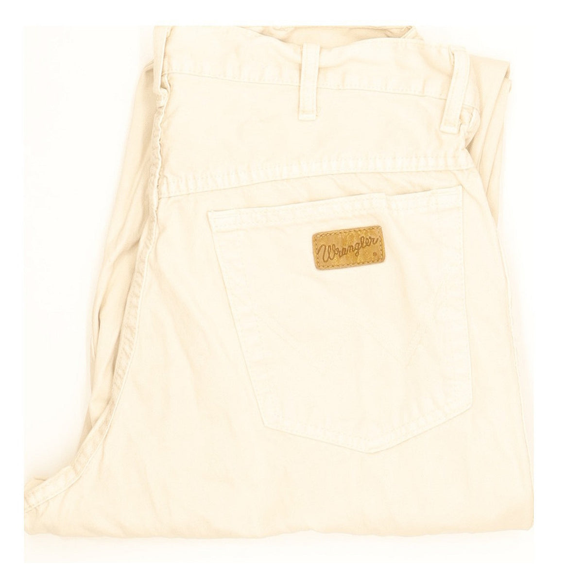 Wrangler Men Beige Tapered Regular Stretch Jeans W32 L28
