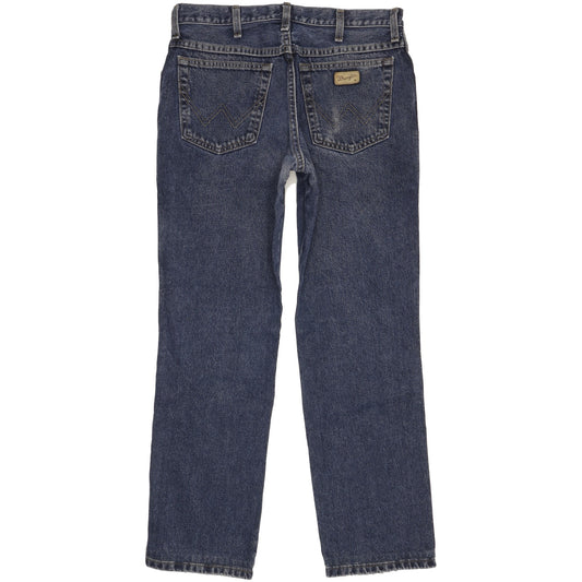 Wrangler Texas Men Blue Straight Regular Jeans W34 L30