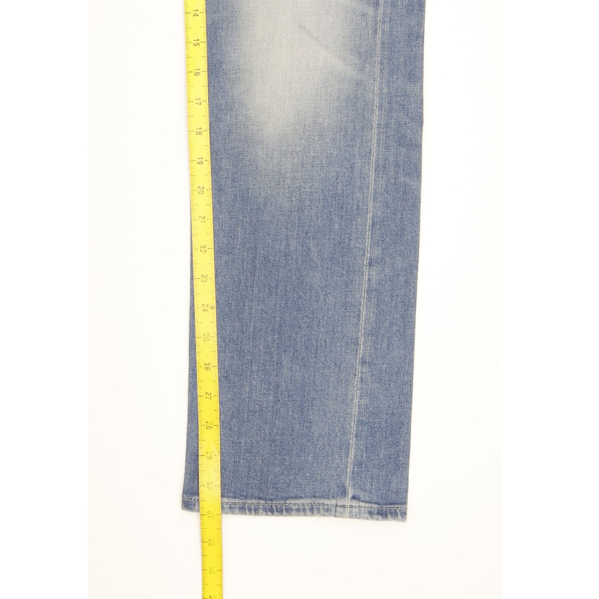 Replay Waitom Men Blue Straight Regular Stretch Jeans W34 L31