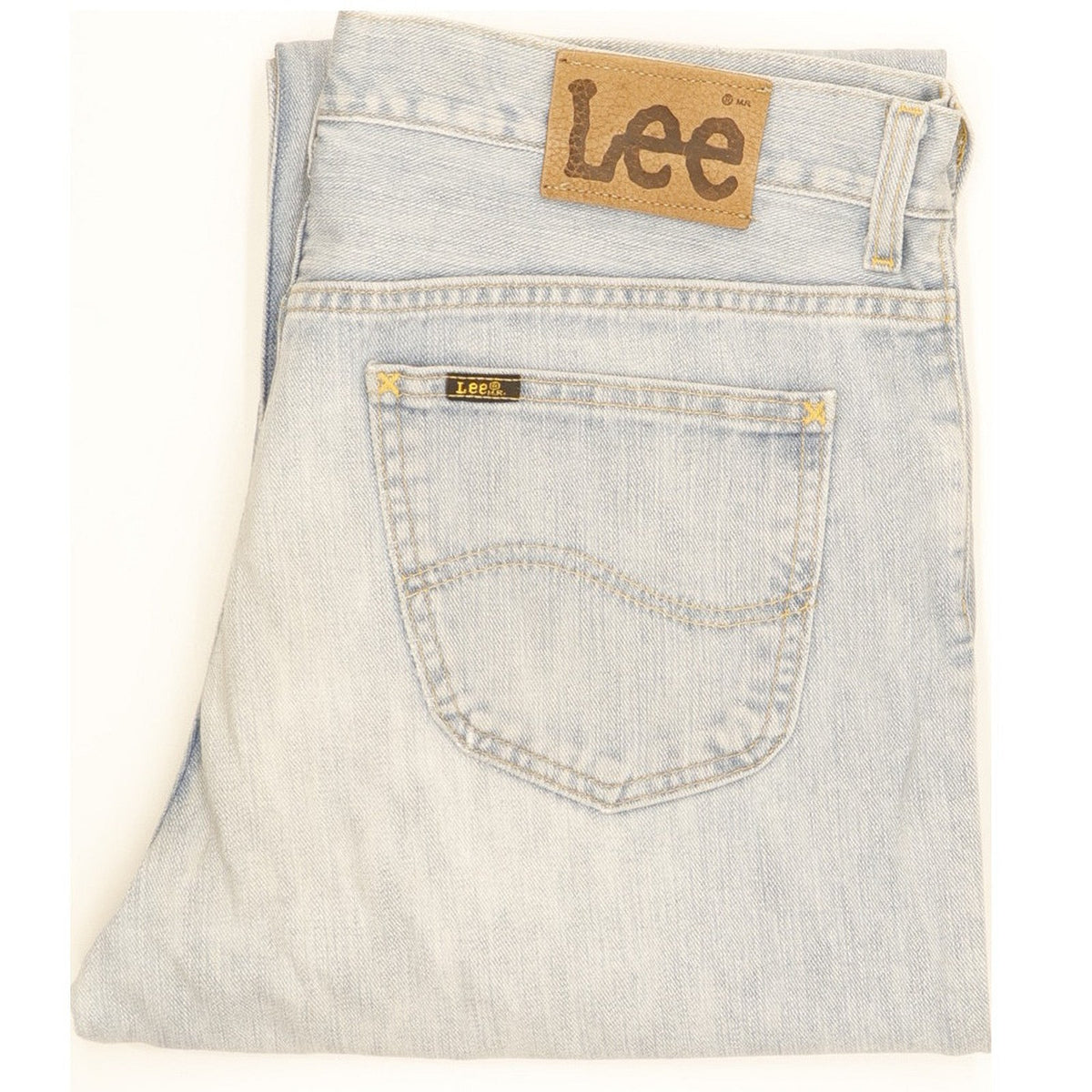 Lee Brooklyn Men Blue Straight Regular Jeans W36 L31