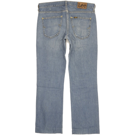 Lee Freeburn Men Blue Straight Regular Jeans W33 L30
