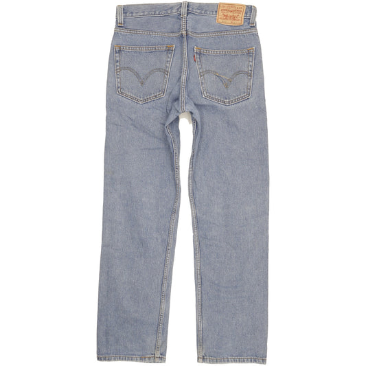 Levi's 505 Men Blue Straight Regular Jeans W32 L31