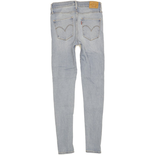 Levi's 720 Super Women Blue Skinny Slim Stretch Jeans W27 L30